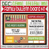 CFM Family Bulletin Board BUNDLE {APR-DEC}