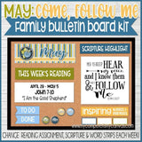 CFM Family Bulletin Board BUNDLE {APR-DEC}