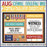 CFM Family Bulletin Board BUNDLE {APR-DEC}