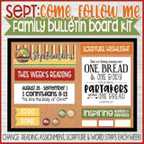 CFM Family Bulletin Board BUNDLE {APR-DEC}