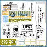 PRE-ORDER BUNDLE: CFM Family Bulletin Board Kit {MAY-DEC}-My Computer is My Canvas