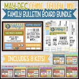 CFM Family Bulletin Board BUNDLE {MAY-DEC}