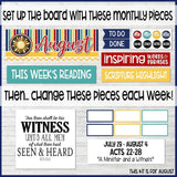 CFM Family Bulletin Board Kit BUNDLE {AUG-DEC}