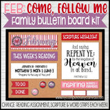PRE-ORDER BUNDLE: CFM Family Bulletin Board Kit {FEB-DEC}-My Computer is My Canvas