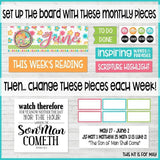 CFM Family Bulletin Board Kit BUNDLE {JUNE-DEC}