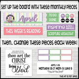 Come Follow Me Family Bulletin Board Kit {APRIL} PRINTABLE-My Computer is My Canvas