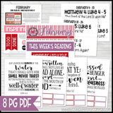 Come Follow Me Family Bulletin Board Kit {FEBRUARY} PRINTABLE-My Computer is My Canvas