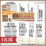 CFM New Testament Family Bulletin Board Kit {NOVEMBER 2019} PRINTABLE