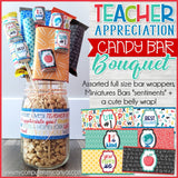 Candy Bar Bouquet {TEACHER APPRECIATION} Printable