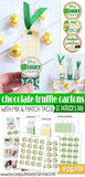 Chocolate Truffle Cartons & Tags {ST. PATRICK'S DAY} PRINTABLE