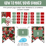 Christmas Advent & Activity {BANNER KIT} PRINTABLE