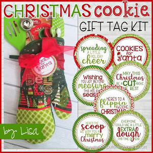 Christmas Cookie {Gift Tag Kit} PRINTABLE-My Computer is My Canvas