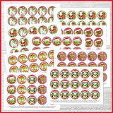 Christmas Cuties Bottle Cap PRINTABLE-My Computer is My Canvas