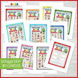 Christmas Light Scavenger Hunt BINGO Printables