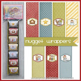 Christmas Nugget Wrappers {MANGER} PRINTABLE-My Computer is My Canvas