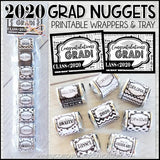 Class of 2020 Graduation Nugget Wrappers PRINTABLE