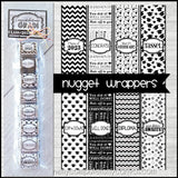Class of 2023 Graduation Nugget Wrappers PRINTABLE