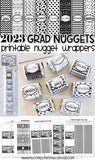 Class of 2023 Graduation Nugget Wrappers PRINTABLE