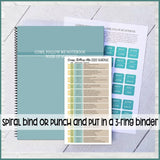 Come Follow Me NOTEBOOK {Book of Mormon} PRINTABLE