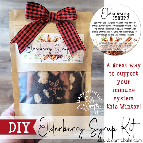 {DIY} Elderberry Syrup Kit - COMING SEPT 8!