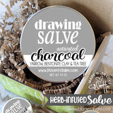 DRAWING {Activated Charcoal} Salve