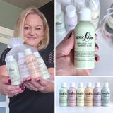 Dande-LOTION {2 oz TRAVEL BUNDLE of 6} in Organza Bag