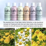 Dande-LOTION {2 oz TRAVEL BUNDLE of 6} in Organza Bag