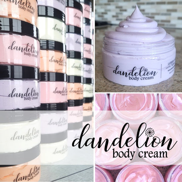 {Dandelion-Infused} BODY CREAM