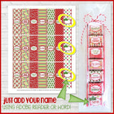 4in1 CHRISTMAS Nugget Wrapper SET {+BLANKS} PRINTABLE-My Computer is My Canvas