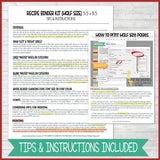 EDITABLE Recipe Collection {RED EDITION} Discounted Bundle