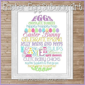Easter Egg Subway Art PRINTABLE-My Computer is My Canvas