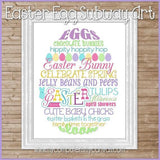 Easter Egg Subway Art PRINTABLE-My Computer is My Canvas