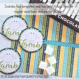 Easter {It's About the LAMB} Chocolate Bar Wrapper PRINTABLE-My Computer is My Canvas