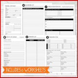 Every Needful Thing {GRAB & GO Vital Documents BINDER KIT} Printable