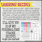 FOOD STORAGE Video Class {PART 2: Recipes & MICROGREENS} (MP4 Video Download + Bonus PDF's)