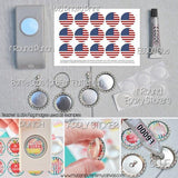 Flag Bottle Cap PRINTABLE {IRELAND}-My Computer is My Canvas