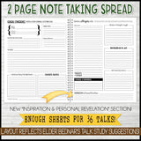 General Conference JOURNAL {OCTOBER 2026} PRINTABLE