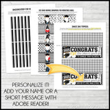 Gnome MINIATURE BAR WRAPS {Snack Baggie: 2021 GRAD} PRINTABLE