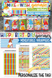 Gnome MINIATURE BAR WRAPS {Snack Baggie: BIRTHDAY} PRINTABLE