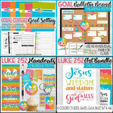 Gospel-Centered Goal Setting {BIG BUNDLE} PRINTABLE