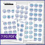 Mother's Day Tags {Lotion, Gum, book} PRINTABLE