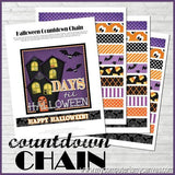 Halloween Countdown Chain PRINTABLE {Clearance}-My Computer is My Canvas
