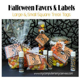 Halloween Favors & Tags PRINTABLE-My Computer is My Canvas