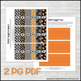 Halloween Nugget Wrappers {SPOOKY} PRINTABLE-My Computer is My Canvas