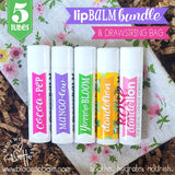 Herb-Infused LIP BALM {BUNDLE} in a Gift Bag