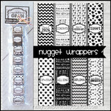Class of 2026 Graduation Nugget Wrappers PRINTABLE