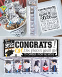 2026 Graduation BUNDLE (Nugget, Subway Art, Gift Basket & GNOMES) PRINTABLE