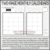 JULY 2017 to JUNE 2018 PRINTABLE Planner Kit {Dated, Inserts ONLY}-My Computer is My Canvas