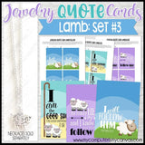 Jewelry QUOTE Cards {LAMB: Bundle} PRINTABLE