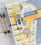 July 2018 to June 2019 PRINTABLE Planner Kit {Blue Floral Cover}-My Computer is My Canvas